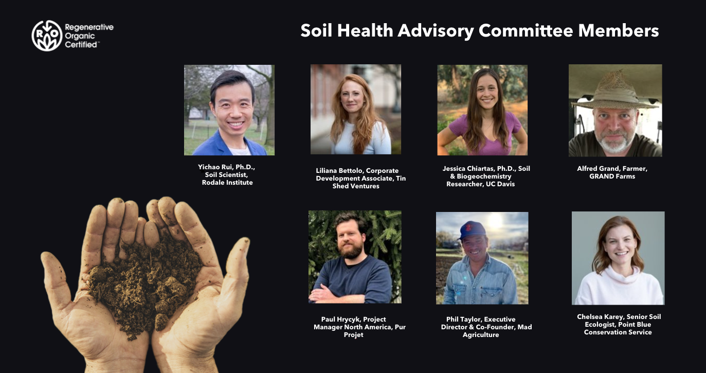 Soil Health Advisory Committee Members